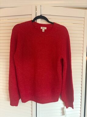 Style & Co. Red Crewneck Sweater - Classic Knit Pullover